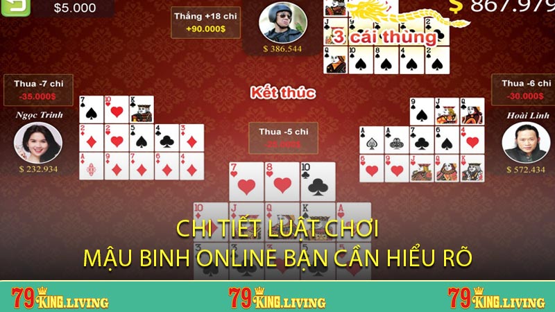 Chi tiết luật chơi Mậu Binh online bạn cần hiểu rõ