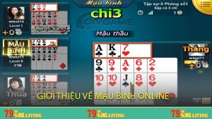 Giới thiệu về Mậu Binh online