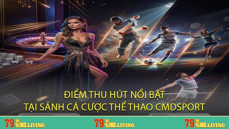 Điểm Thu Hút Nổi Bật Tại Sảnh Cá Cược Thể Thao CMDSPORT